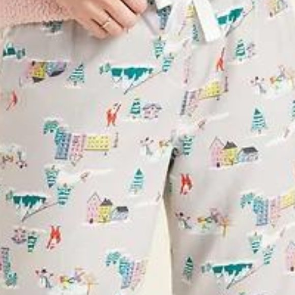 Old Navy Patterned Flannel Plus-Size Pajama Pants - Picture 3 of 3